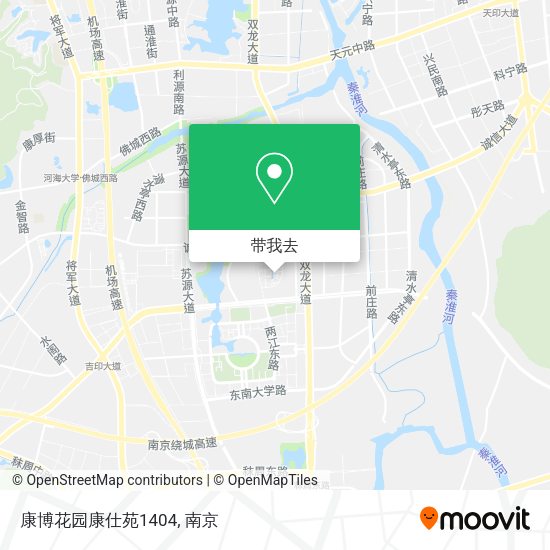 康博花园康仕苑1404地图