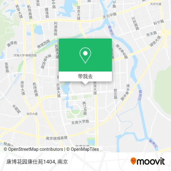 康博花园康仕苑1404地图