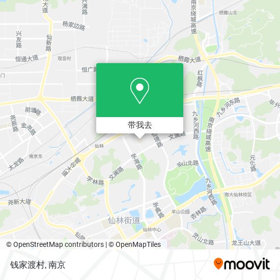 钱家渡村地图
