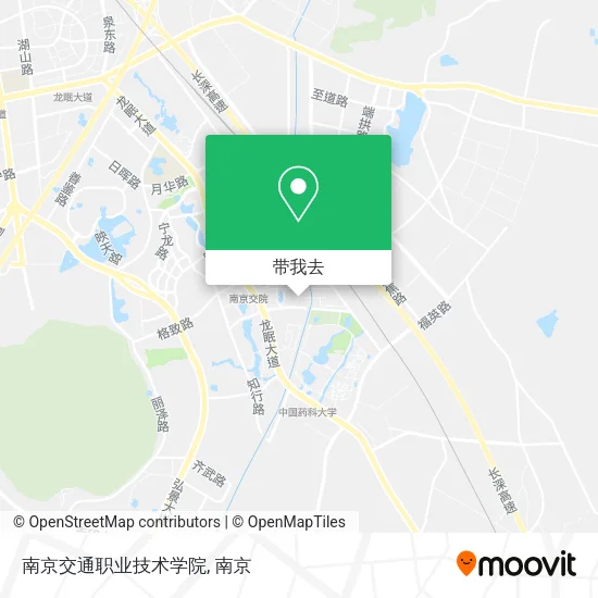 南京交通职业技术学院地图