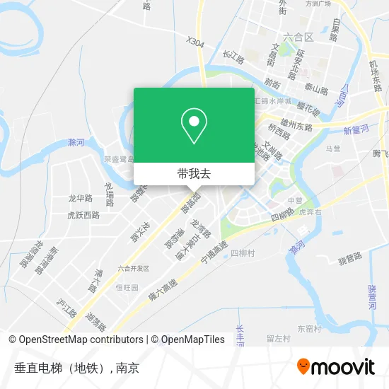 垂直电梯（地铁）地图