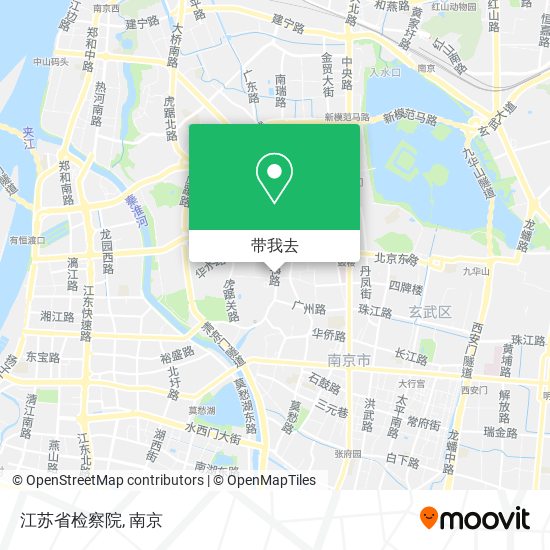 江苏省检察院地图