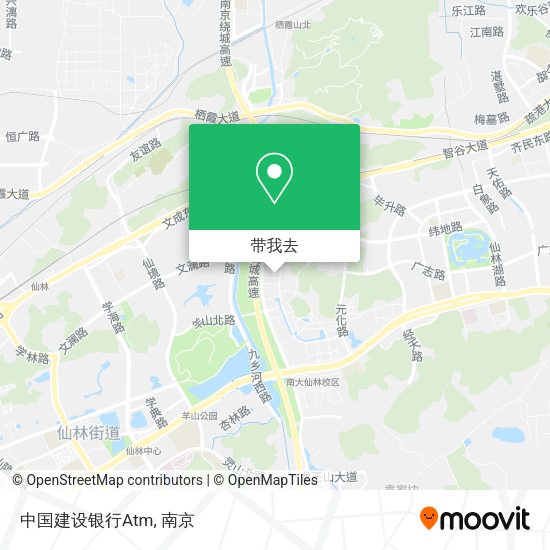 中国建设银行Atm地图