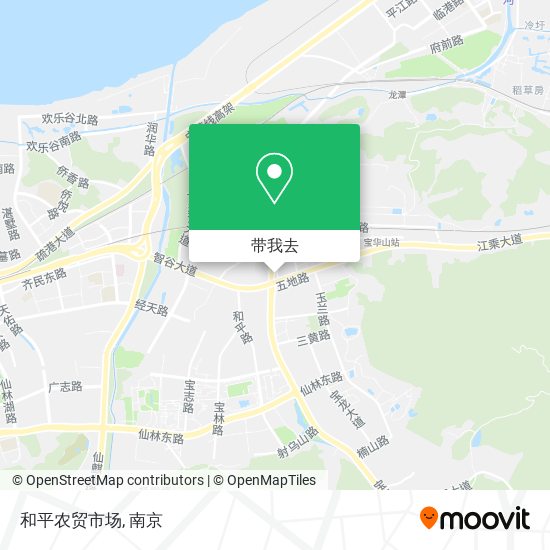 和平农贸市场地图