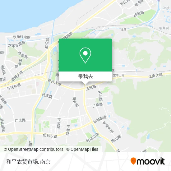 和平农贸市场地图