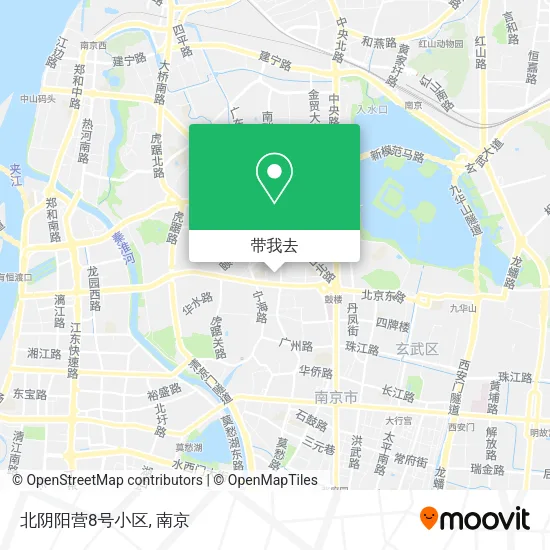 北阴阳营8号小区地图