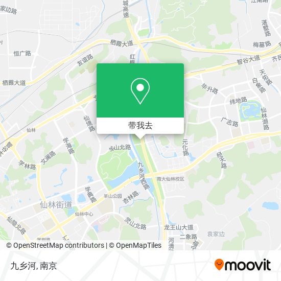 九乡河地图