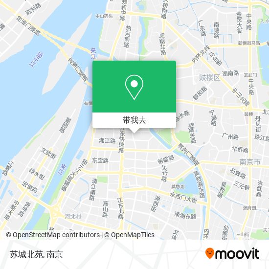 苏城北苑地图