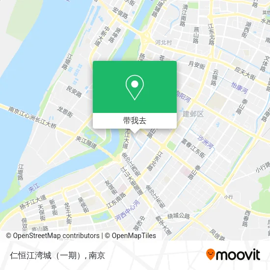 仁恒江湾城（一期）地图