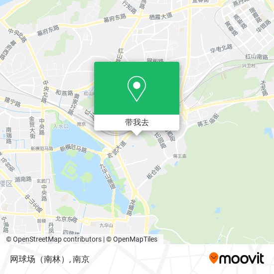 网球场（南林）地图