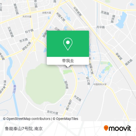 鲁能泰山7号院地图