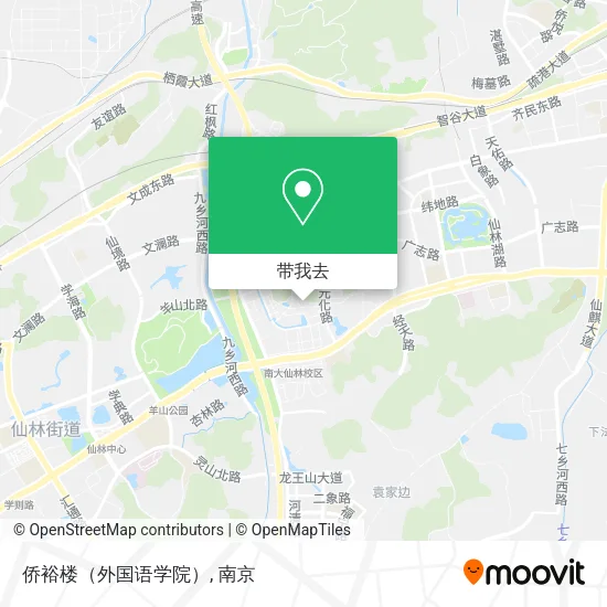 侨裕楼（外国语学院）地图