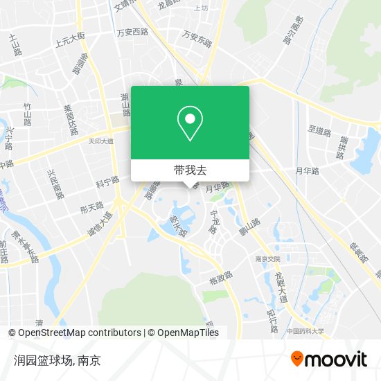 润园篮球场地图