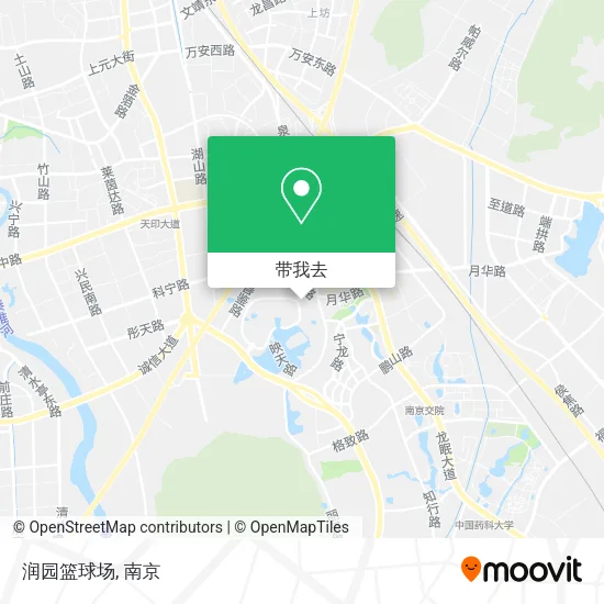 润园篮球场地图