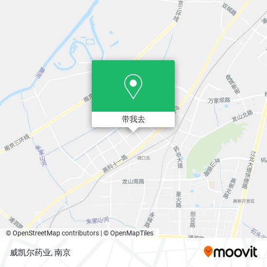 威凯尔药业地图