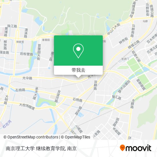 南京理工大学 继续教育学院地图