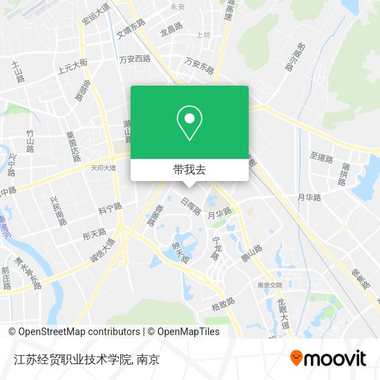 江苏经贸职业技术学院地图