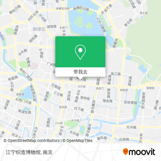 江宁织造博物馆地图