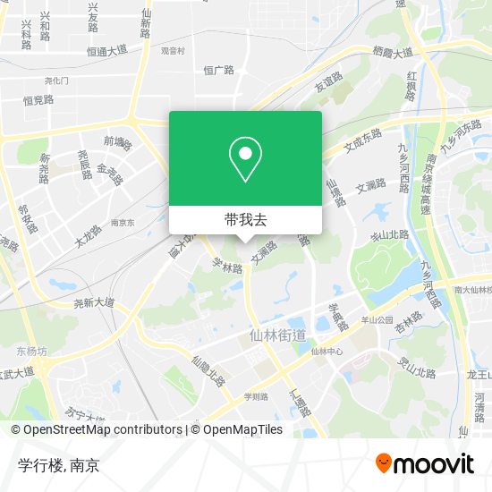 学行楼地图