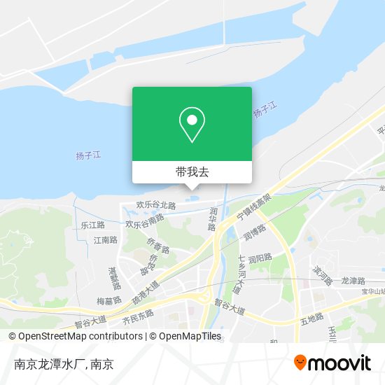 南京龙潭水厂地图