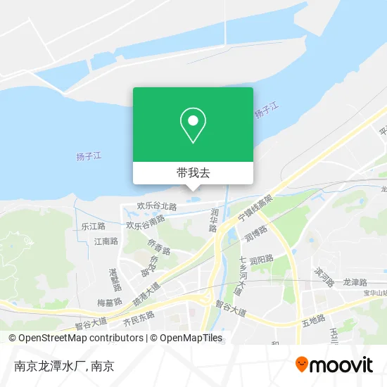 南京龙潭水厂地图