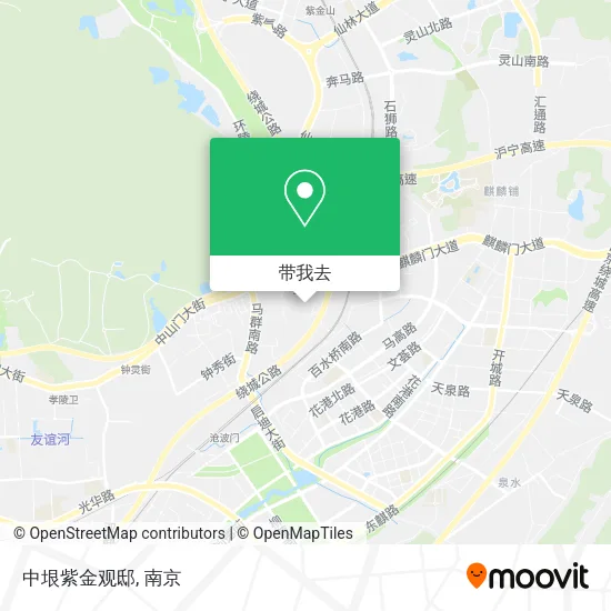 中垠紫金观邸地图