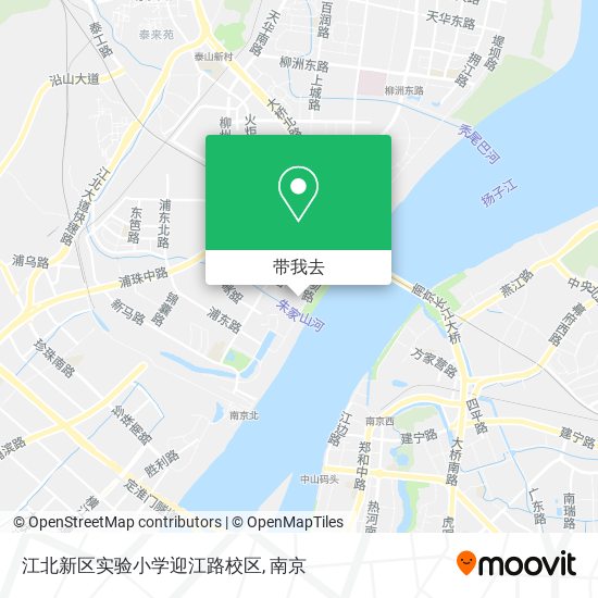 江北新区实验小学迎江路校区地图