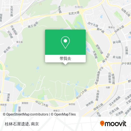 桂林石屋遗迹地图