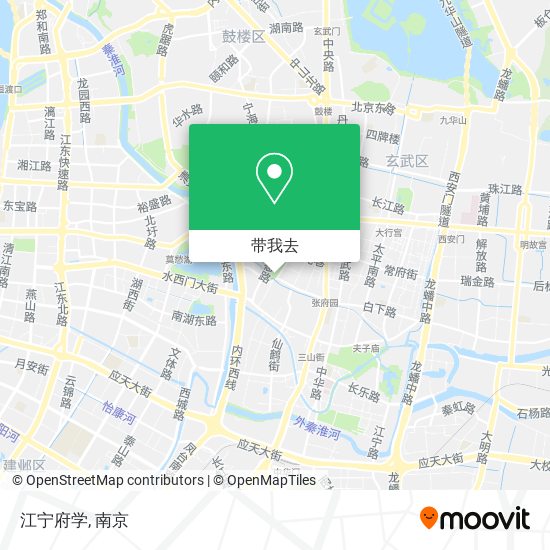 江宁府学地图