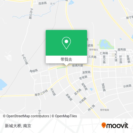 新城大桥地图