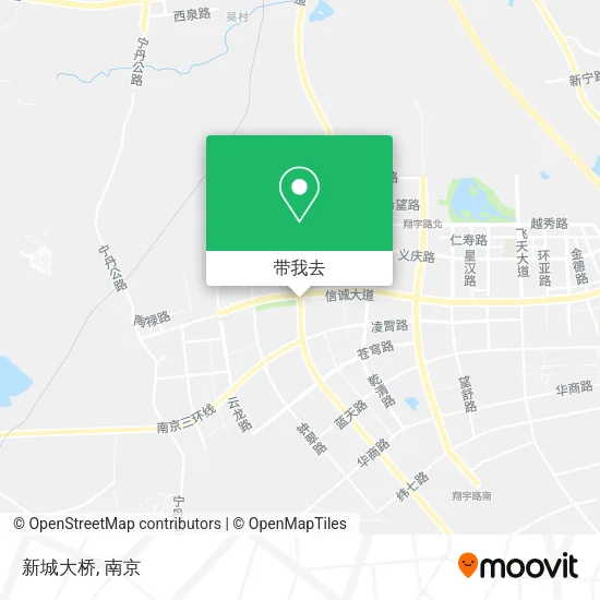 新城大桥地图