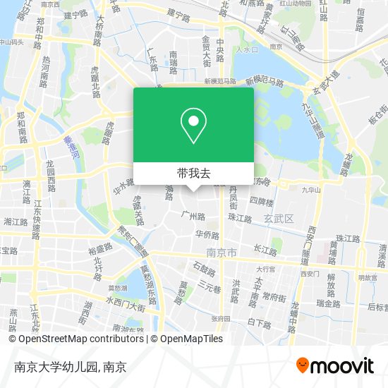 南京大学幼儿园地图