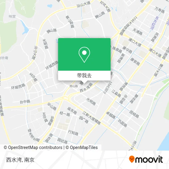 西水湾地图