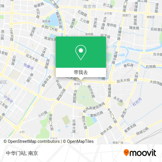 中华门站地图