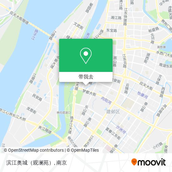 滨江奥城（观澜苑）地图
