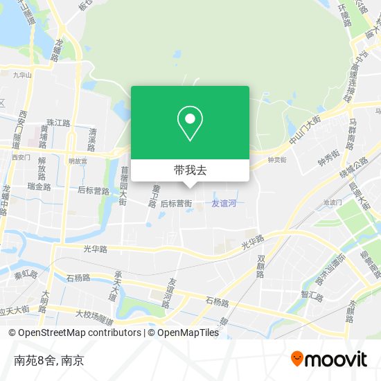 南苑8舍地图