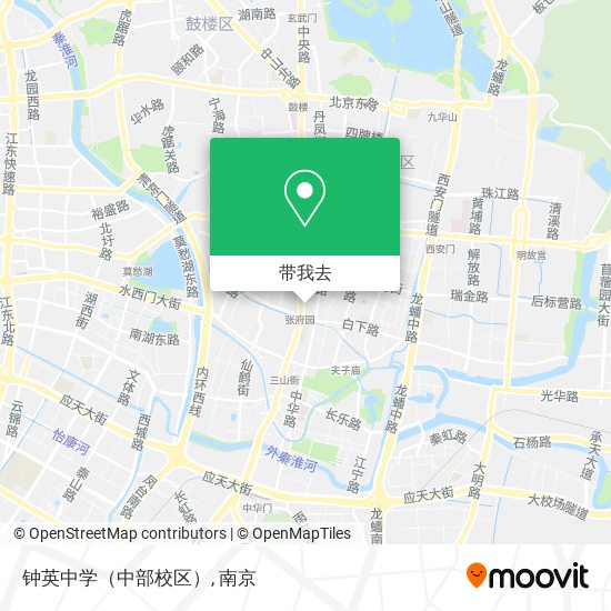 钟英中学（中部校区）地图