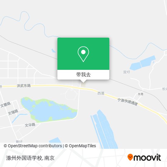 滁州外国语学校地图