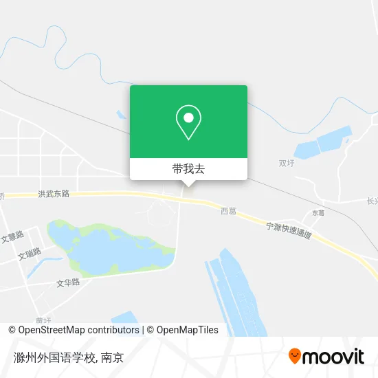 滁州外国语学校地图