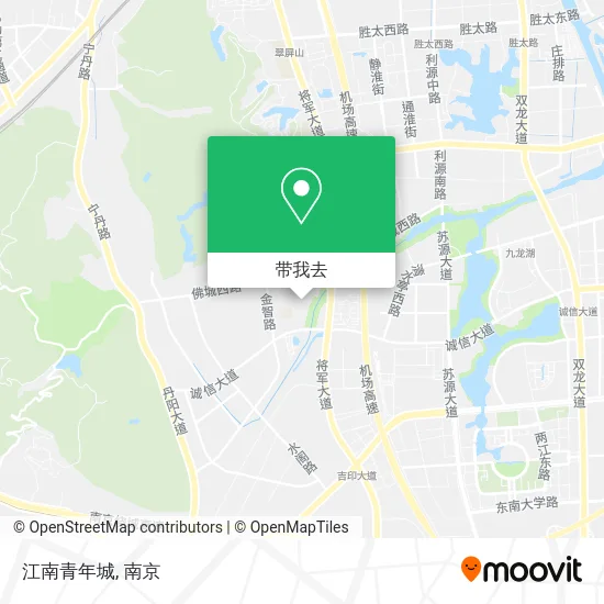 江南青年城地图
