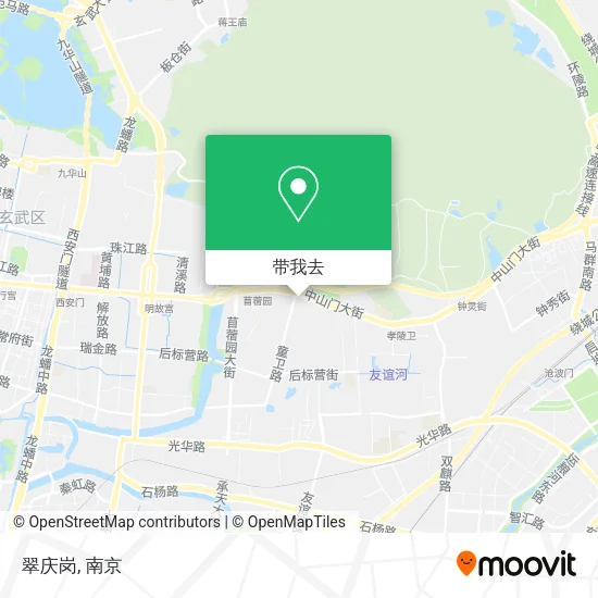 翠庆岗地图