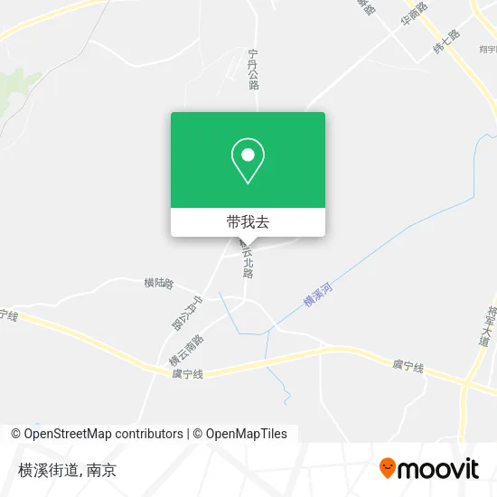 横溪街道地图