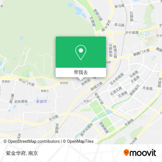 紫金华府地图