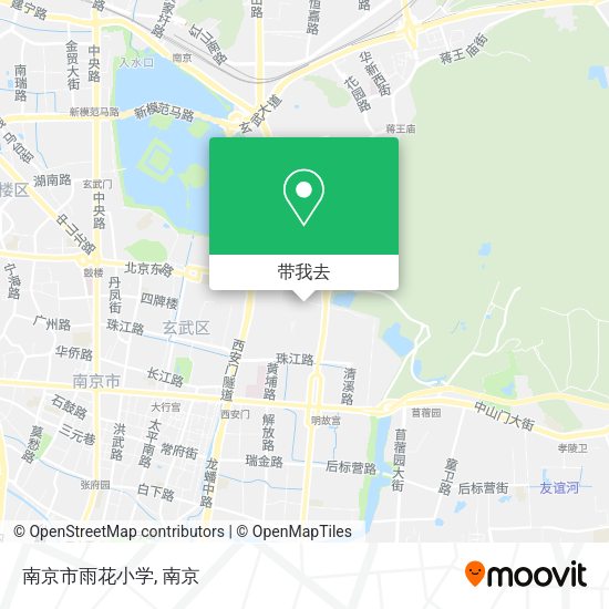 南京市雨花小学地图
