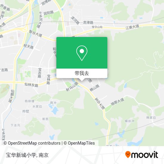 宝华新城小学地图