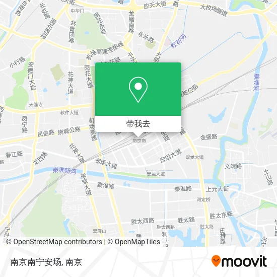 南京南宁安场地图