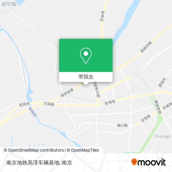 南京地铁高淳车辆基地地图