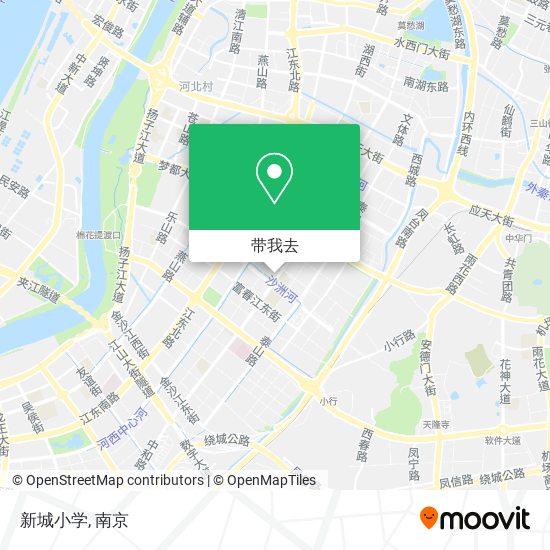 新城小学地图