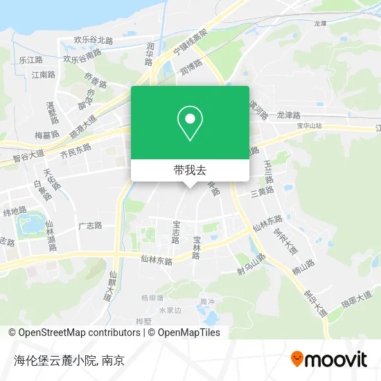 海伦堡云麓小院地图