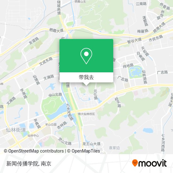 新闻传播学院地图